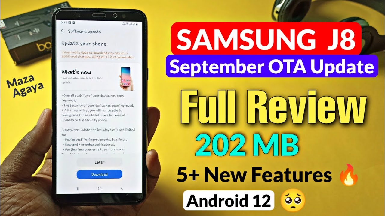 Samsung Galaxy J8 New September Update Full Review | 5+ New Features🔥 | Samsung J8 Android 11