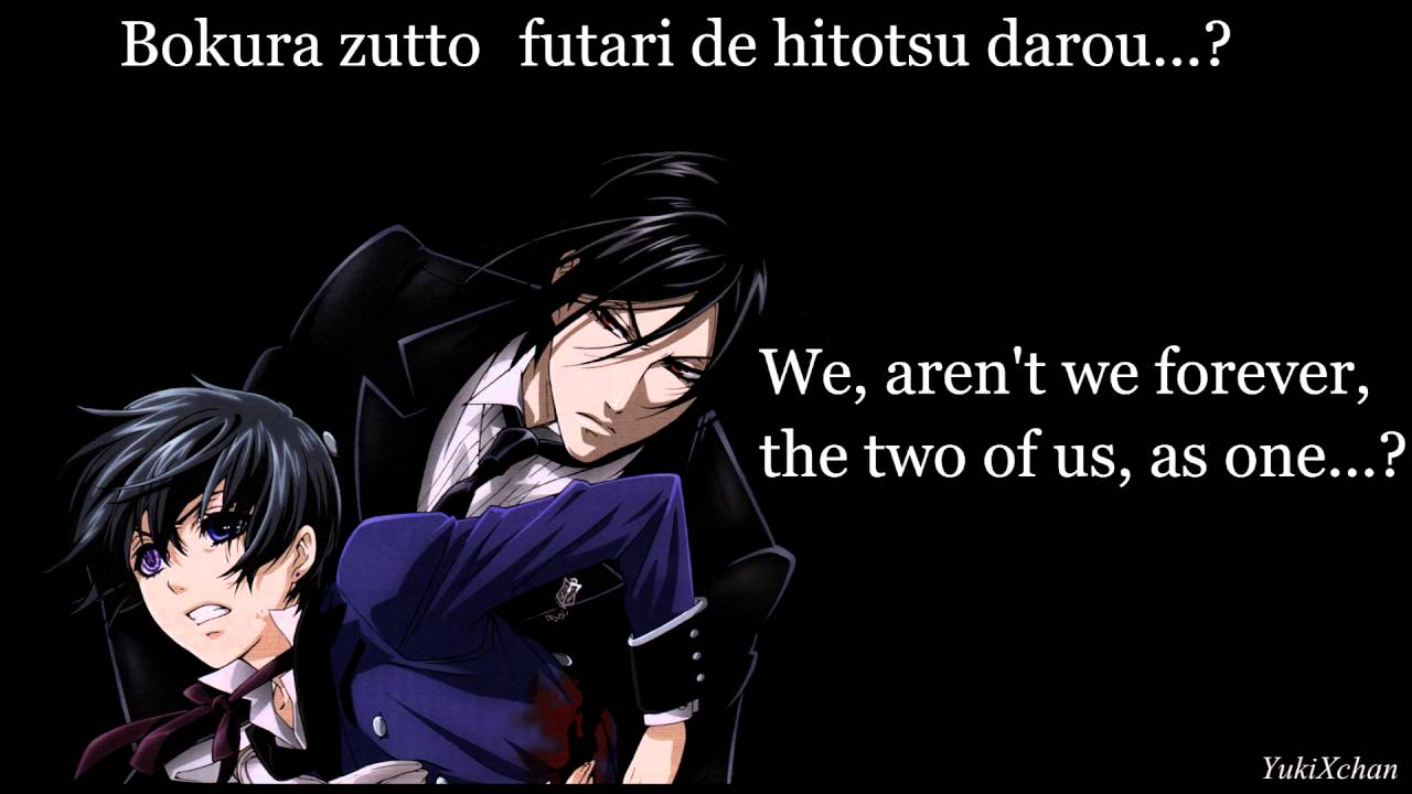 ►Ciel Phantomhive 'character song'◄English and Japane lyrics