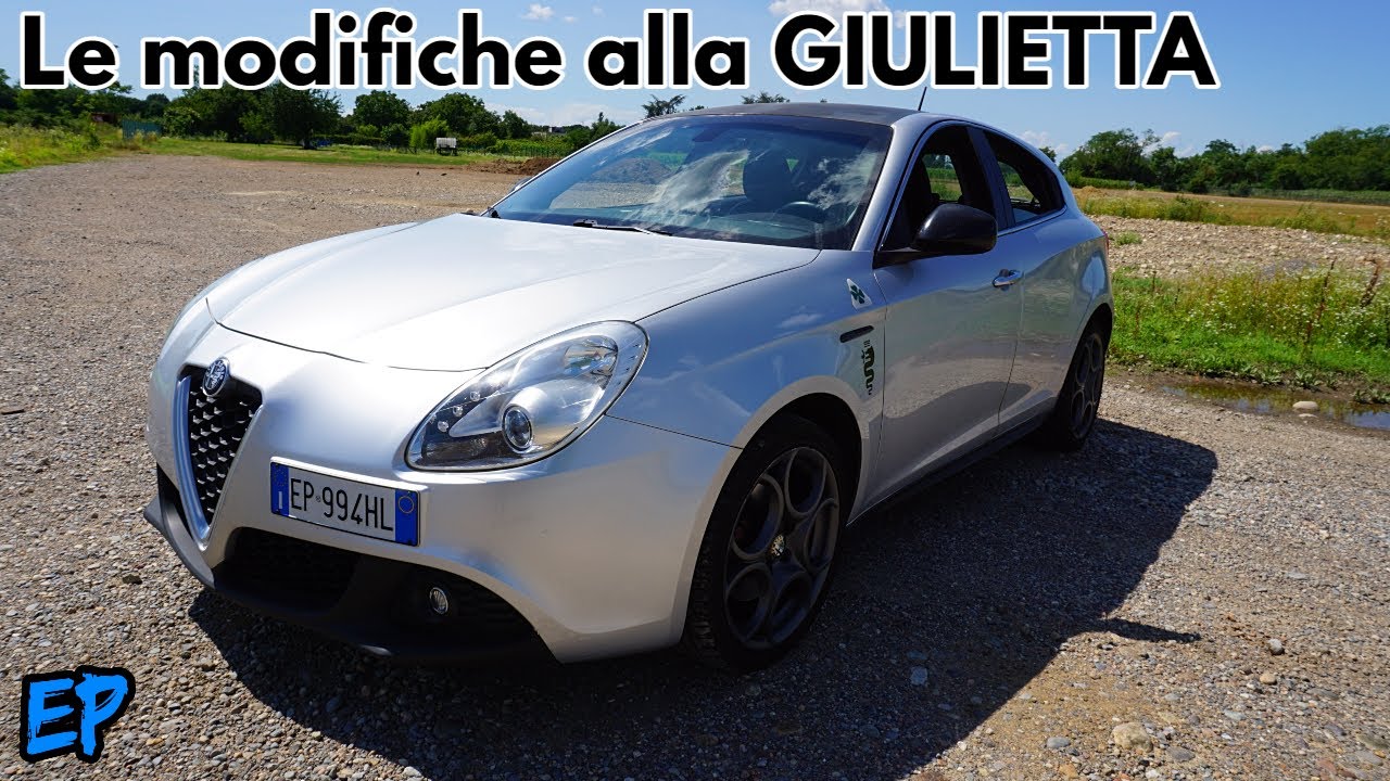 Tutte le MODIFICHE della MIA GIULIETTA