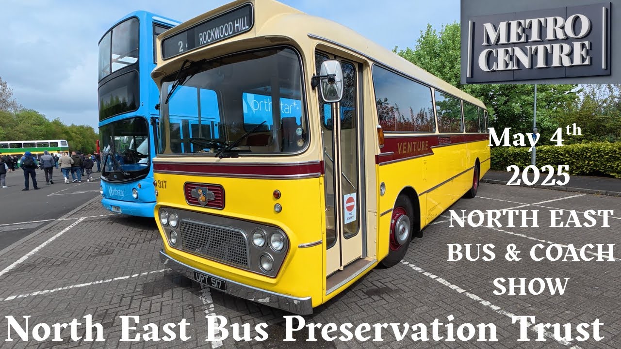 Metrocentre  Bus Rally Event 2025  Gateshead  Tyne & Wear  Lets have a browse of the vehicles #bus