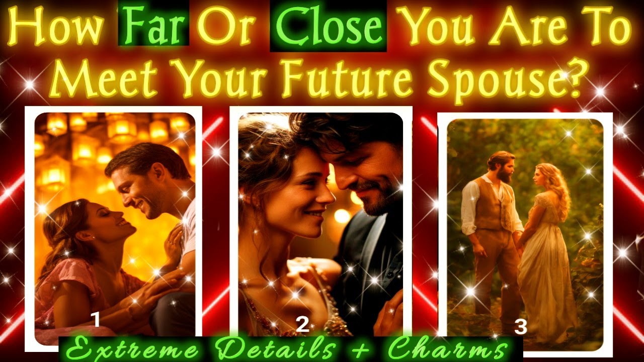 How far or close you are to meet your future spouse Tarot reading Pick a card who will you marry