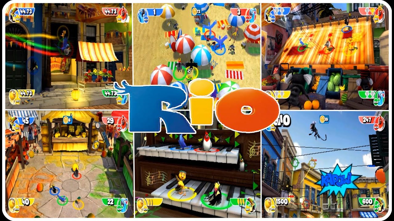 Rio - nintendo wii minigames