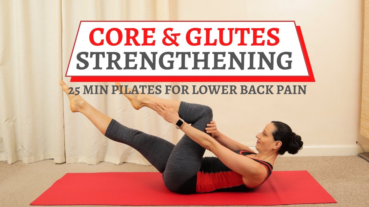 25 Min Pilates for Lower Back Pain | Core & Glutes Strengthening Workout