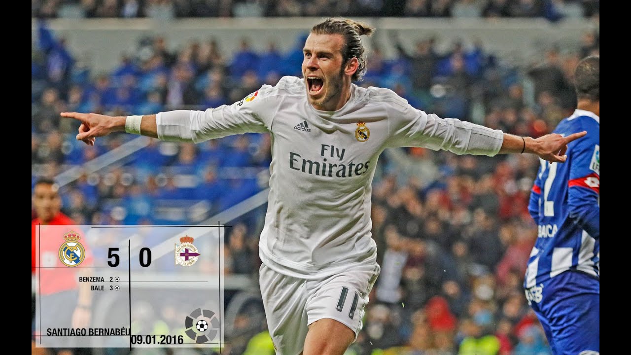 Real Madrid 5-0 Deportivo (La Liga 2015/16, matchday 19)