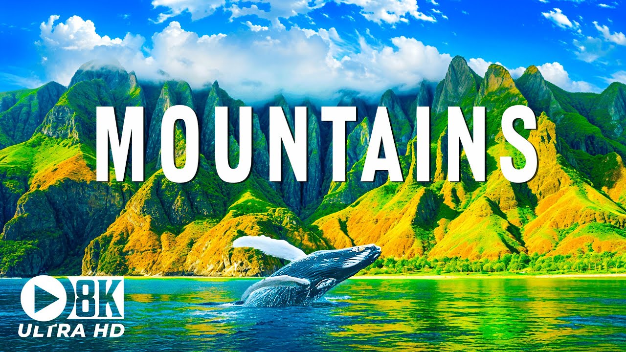 Top 10 Highest Mountain Ranges In The World: 8K Ultra HD Video