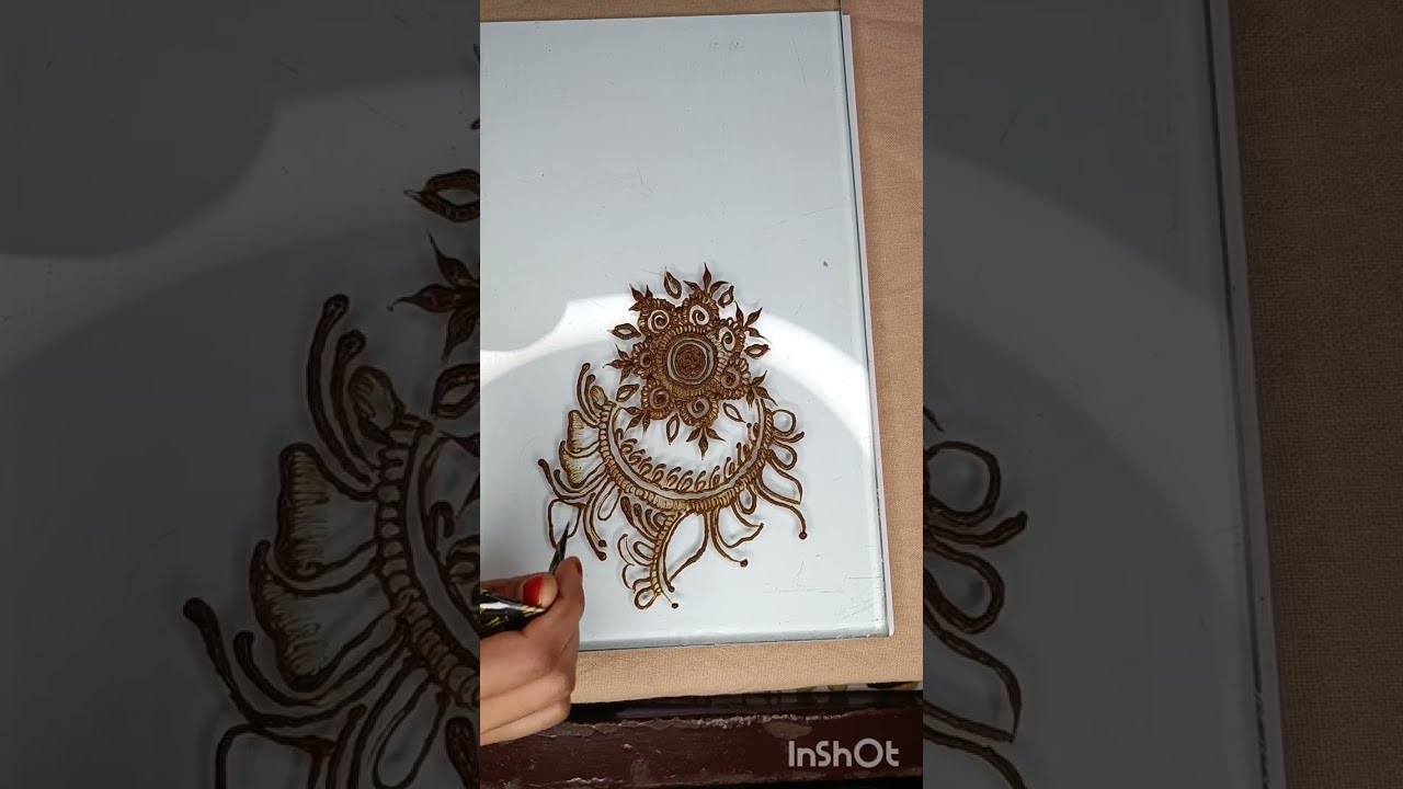 Unique mehndi designs #shortsviral #ytshort 