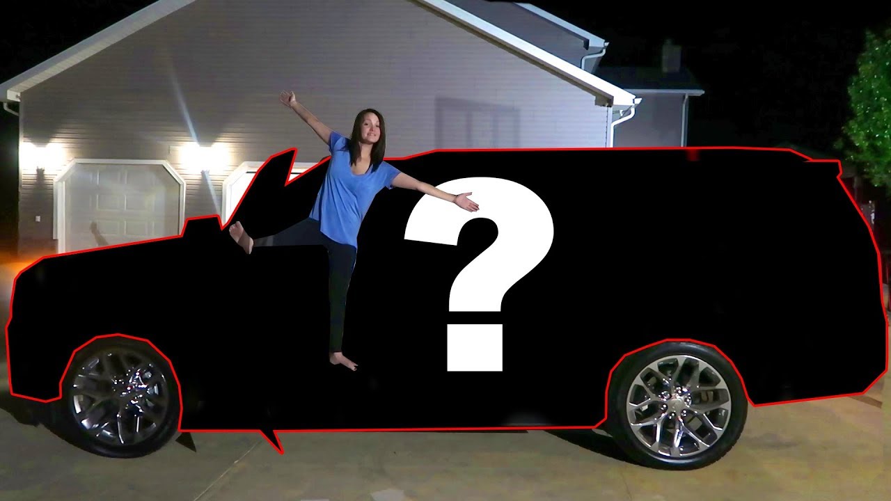 HER BRAND NEW CAR!!