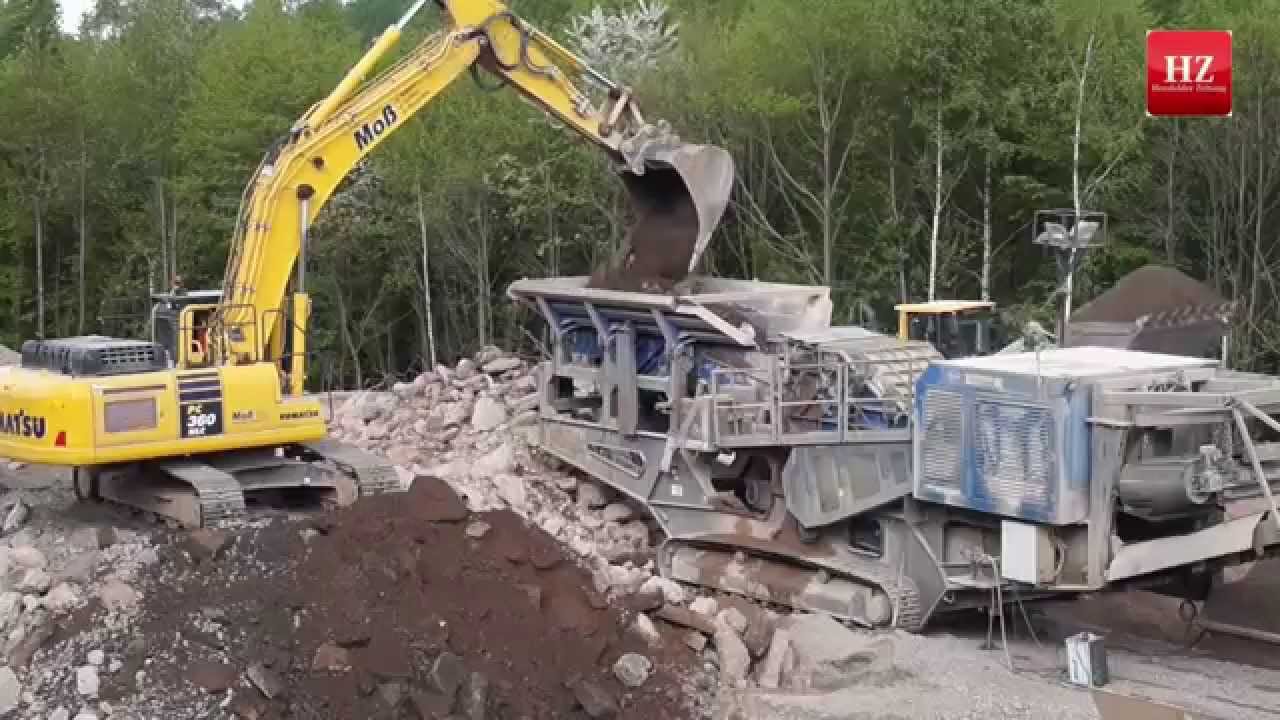 Abriss der Autobahnbrücken auf der A4 bei Friedewald