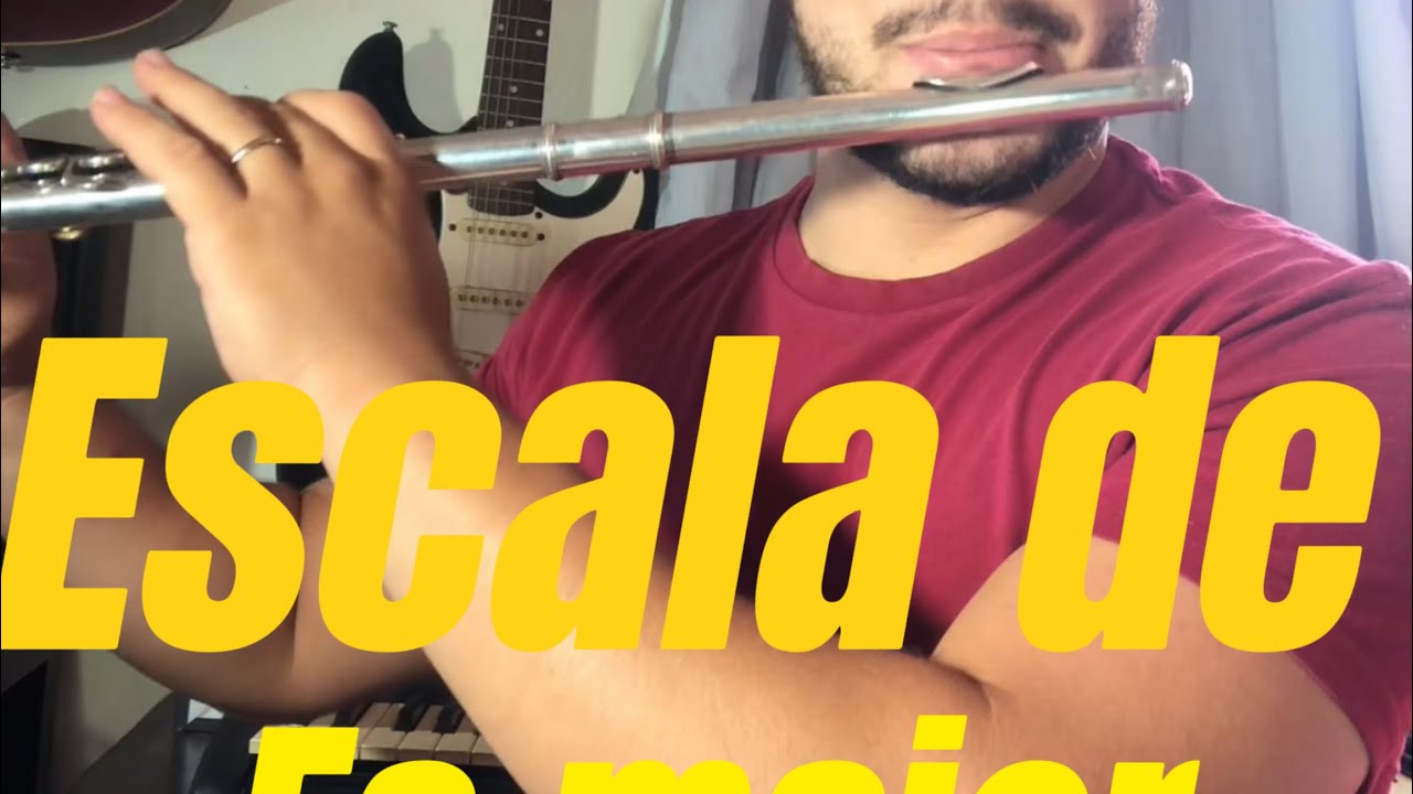 COMO TOCAR A ESCALA DE FA MAIOR NA FLAUTA TRANSVERSAL #flautatransversal #escalasmusicales