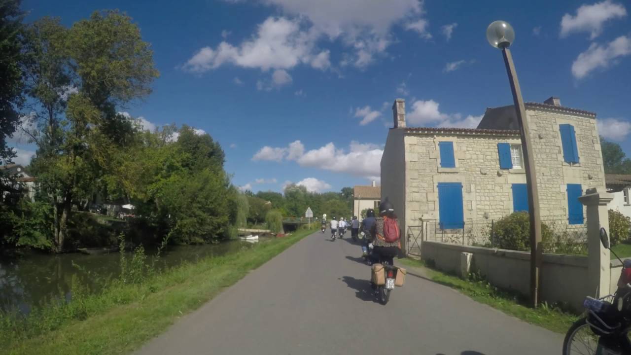 Sortie Solex du 25 septembre 2016 d&eacute;part du Mazeau (85)  avec le R&eacute;loSolex club