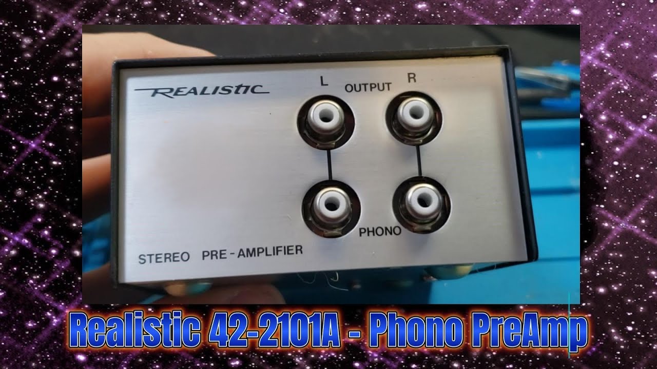 Realistic 42-2101A Phono PreAmp