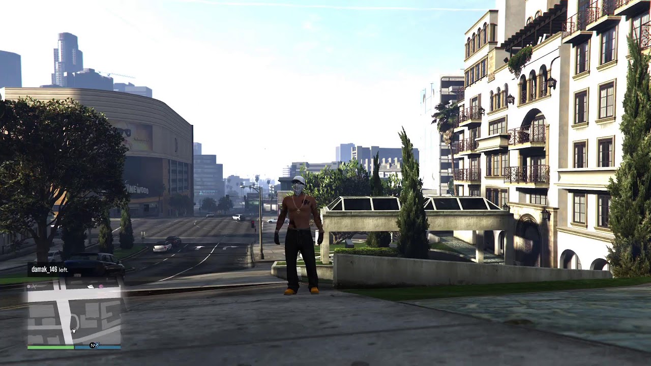 GTA V online chilling i dont know