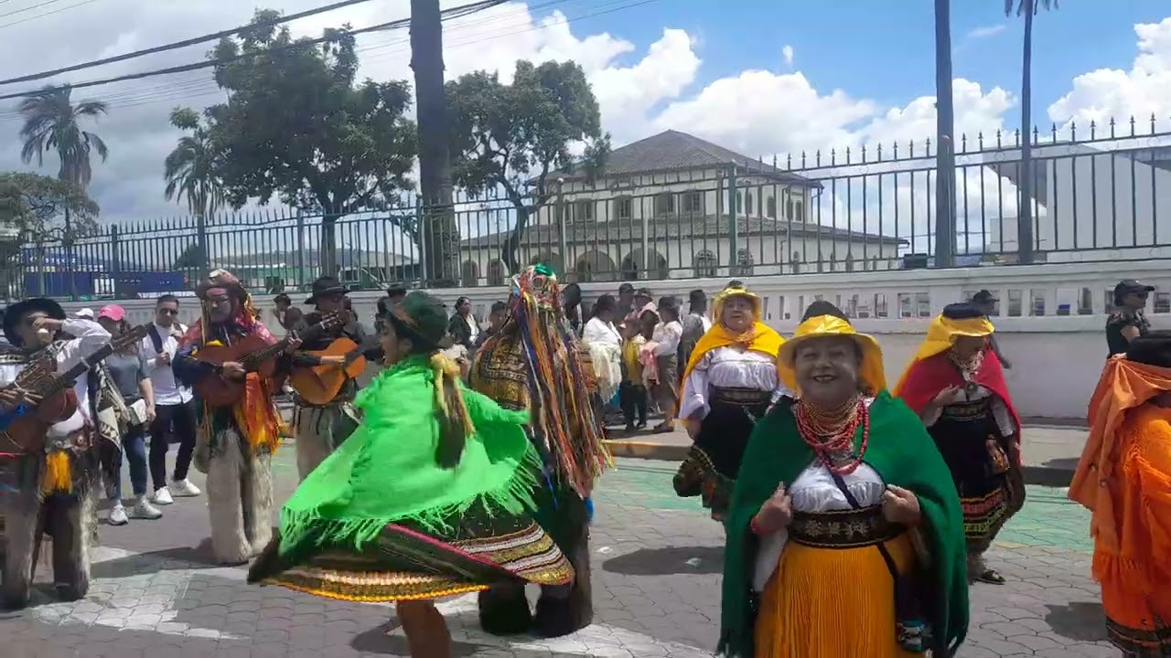 Cayambe toma de la plaza 2024