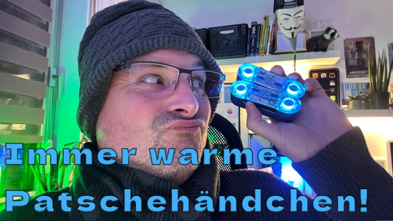 🥶🔥 OCOOPA elektrischer Handwärmer & Powerbank 10.000mAh im 2-erPack. Heizt das gut ein?
