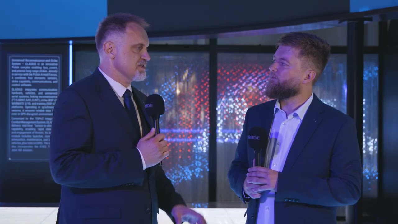 Remigiusz Wilk z Grupy WB w rozmowie z Dawidem Kamizelą na MSPO 2025