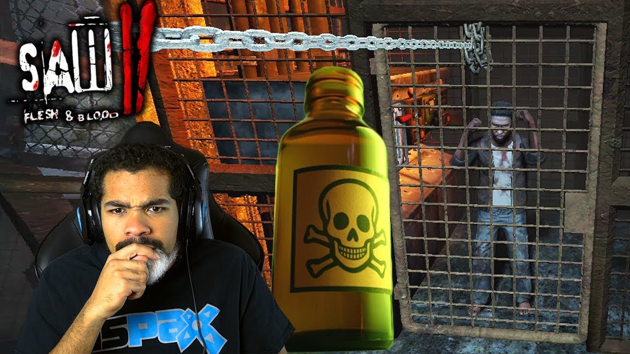 OH IT'S ACID THIS TIME?! | Saw II: Flesh and Blood | #7