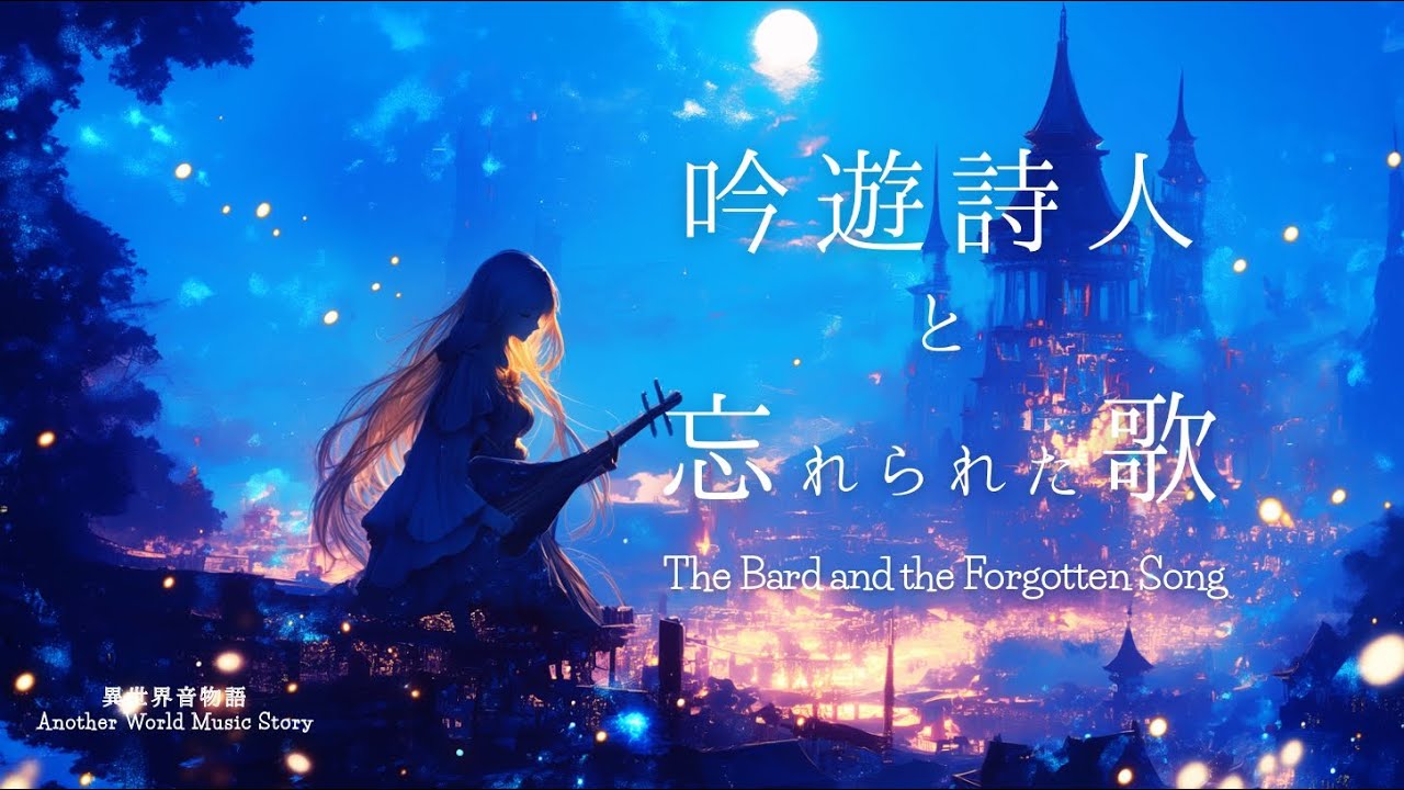 【異世界音物語】吟遊詩人と忘れられた歌 The Bard and the Forgotten Song【ケルト 音楽 リラックス 睡眠 BGM】