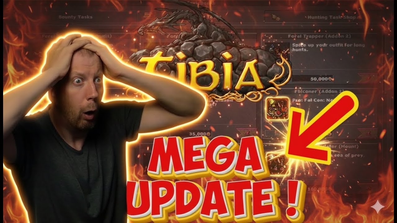 Tibia dostała OGROMNY update – musisz to wiedzieć!