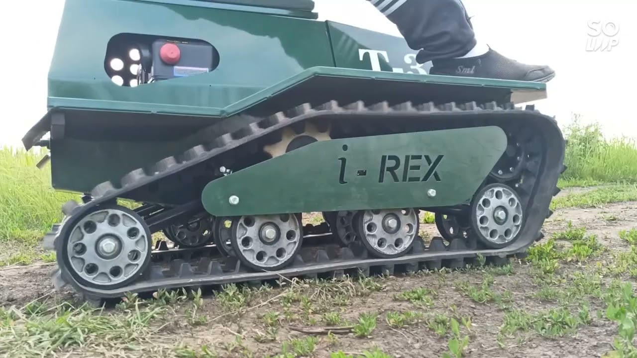 Мини вездеход с седлом | Двигатель Лифан 7 л/с | Гусеничный вездеход|