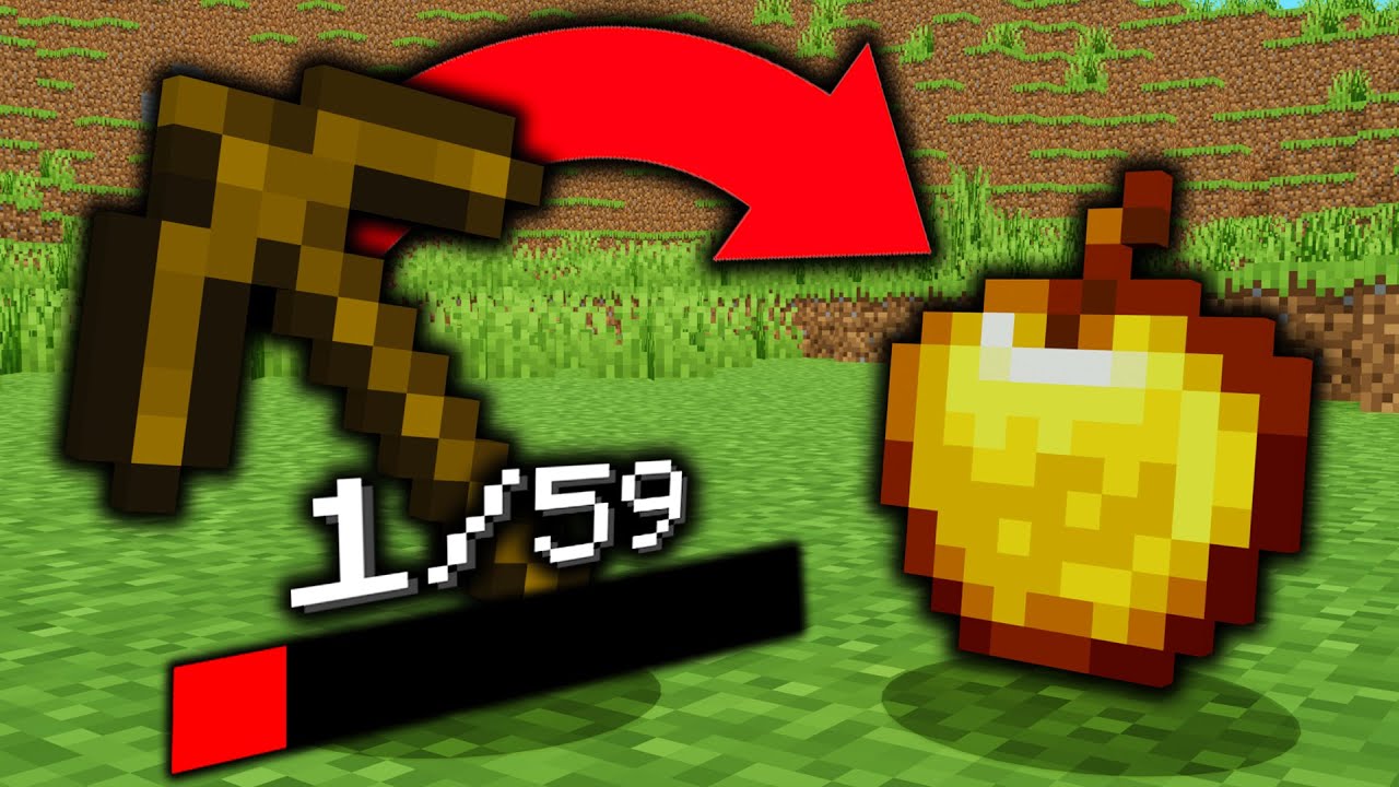 Minecraft Manhunt, But Breaking Tools Drops OP Loot...