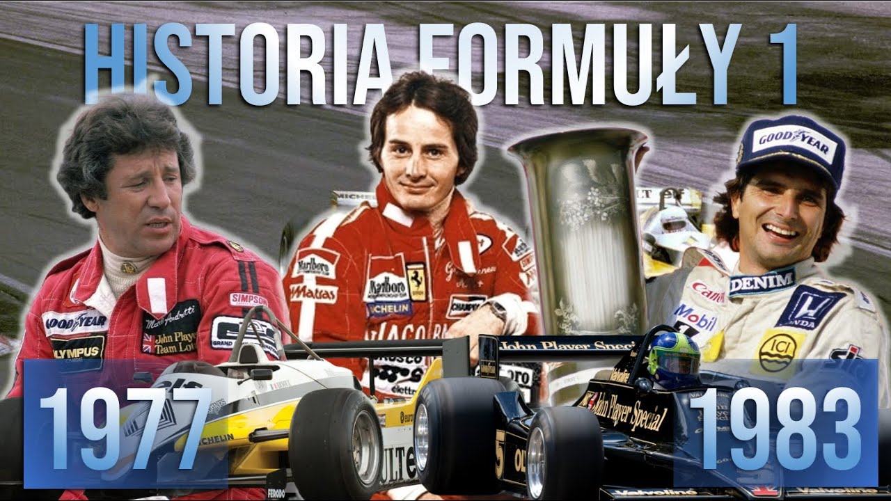 HISTORIA FORMUŁY 1 - CZĘŚĆ 4 (1977 - 1983)