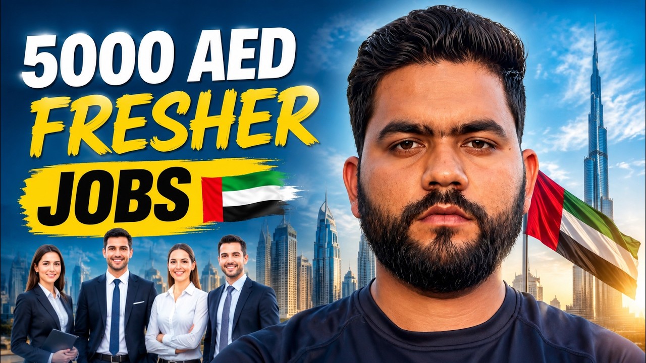 Top 10 Jobs Paying 5000+ AED for Freshers in Dubai | No UAE Experience? No Problem! 🇦🇪