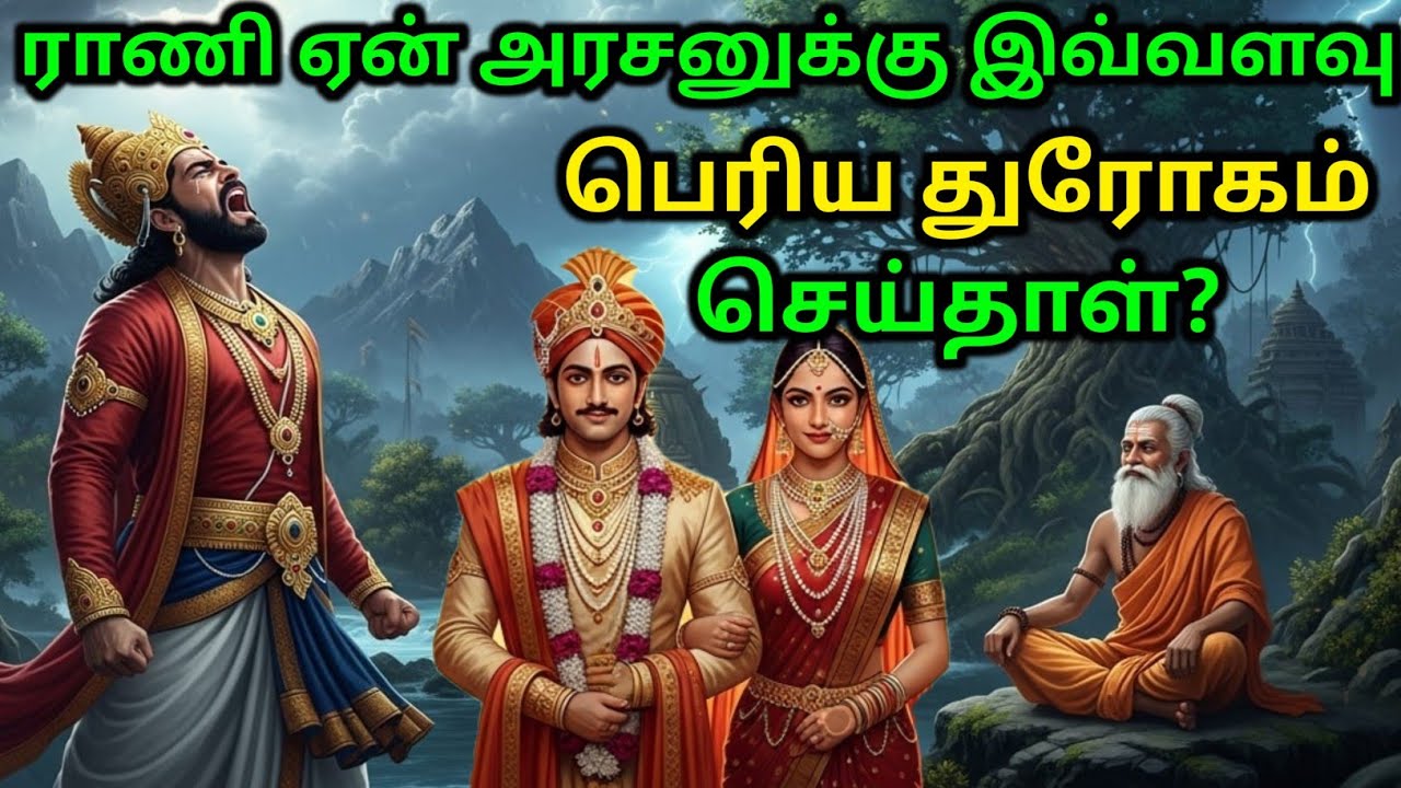 ராணி ஏன் அரசனுக்கு இவ்வளவு பெரிய துரோகம் செய்தாள்? Tamil story | tamil kathaigal