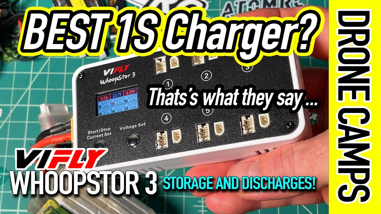 They say it's the BEST 1S Lipo Charger? - ViFly WhoopStor 3 Review