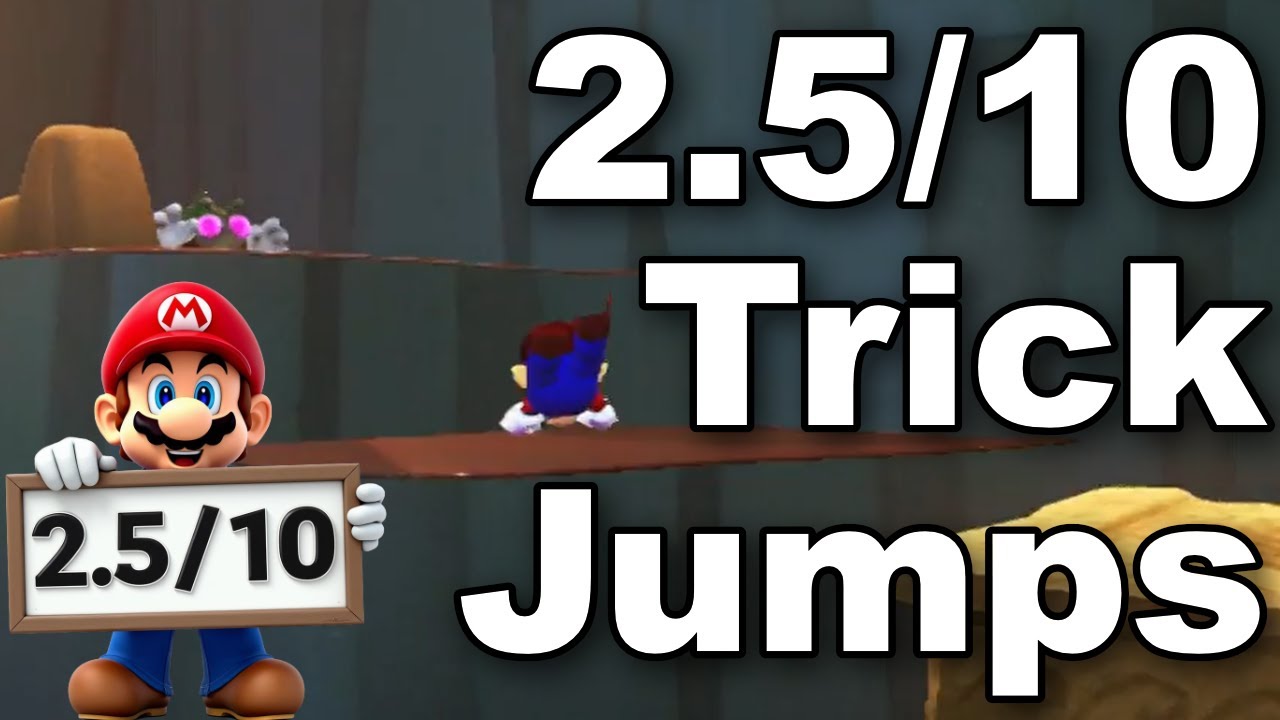 All 2.5/10 Trickjumps in Super Mario Odyssey