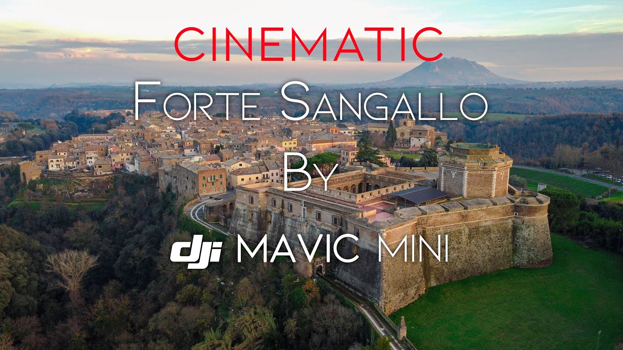 Forte Sangallo in Civita Castellana By Mavic Mini - Cinematic