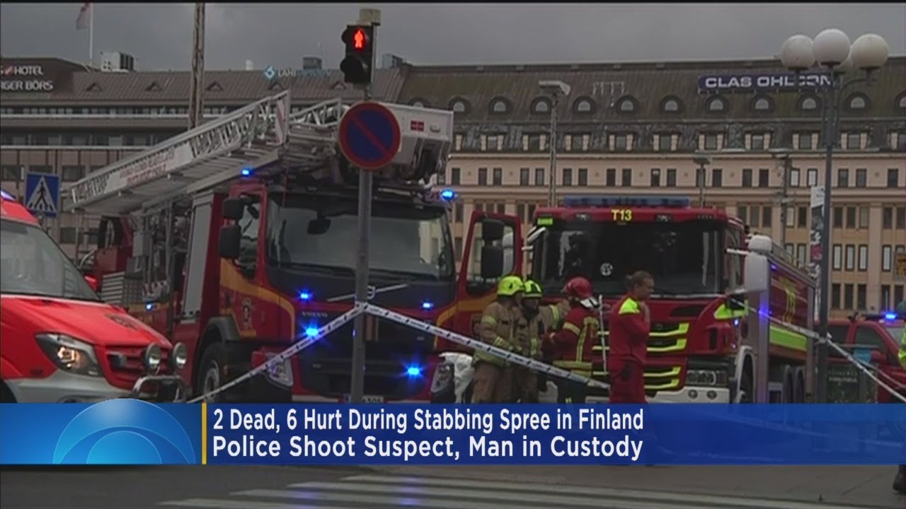 2 Dead, 6 Hurt During Stabbing Spree In Finland