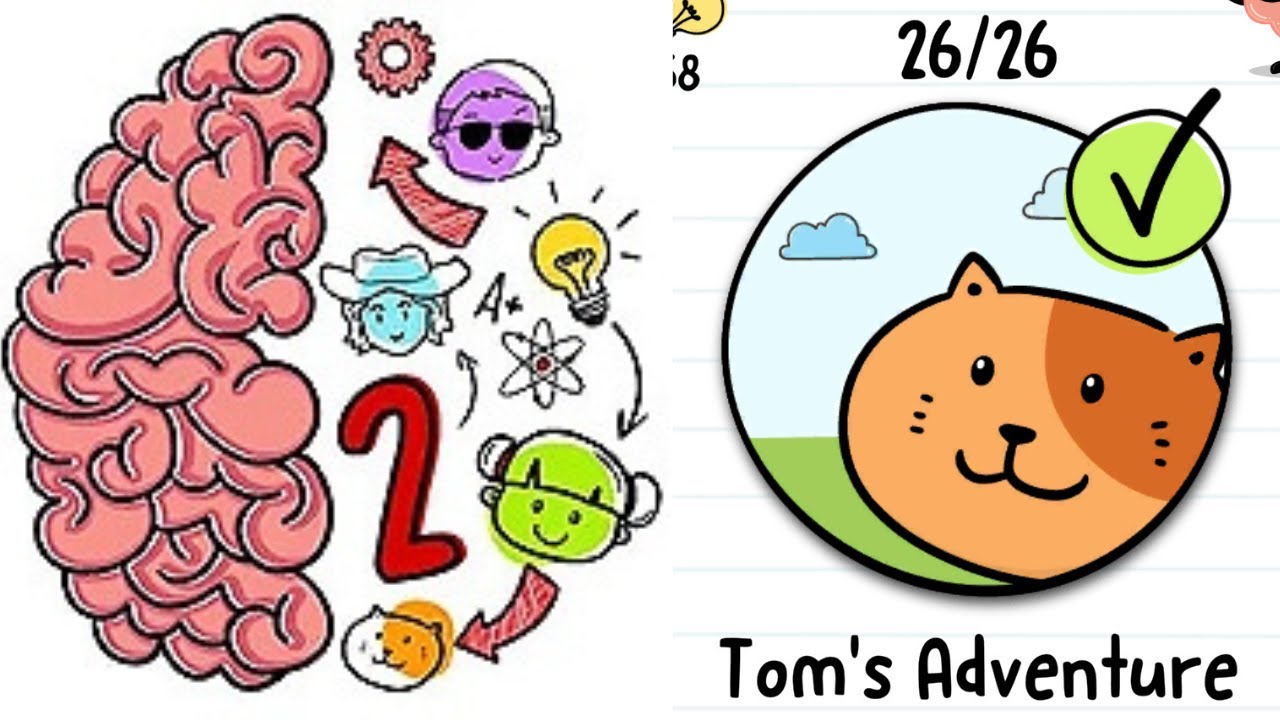 BRAIN TEST 2 TOM'S ADVENTURE