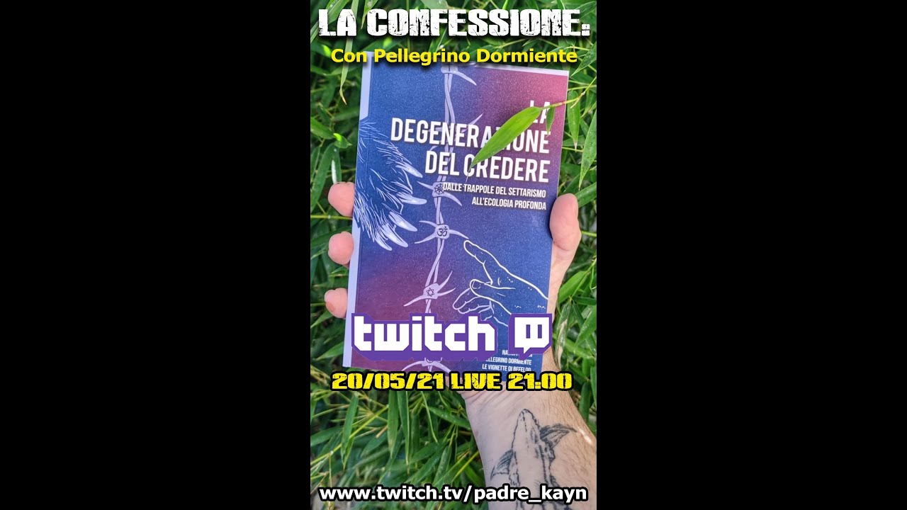 La degenerazione del credere con Pellegrino Dormiente & Natan Feltrin - LIVE TWITCH