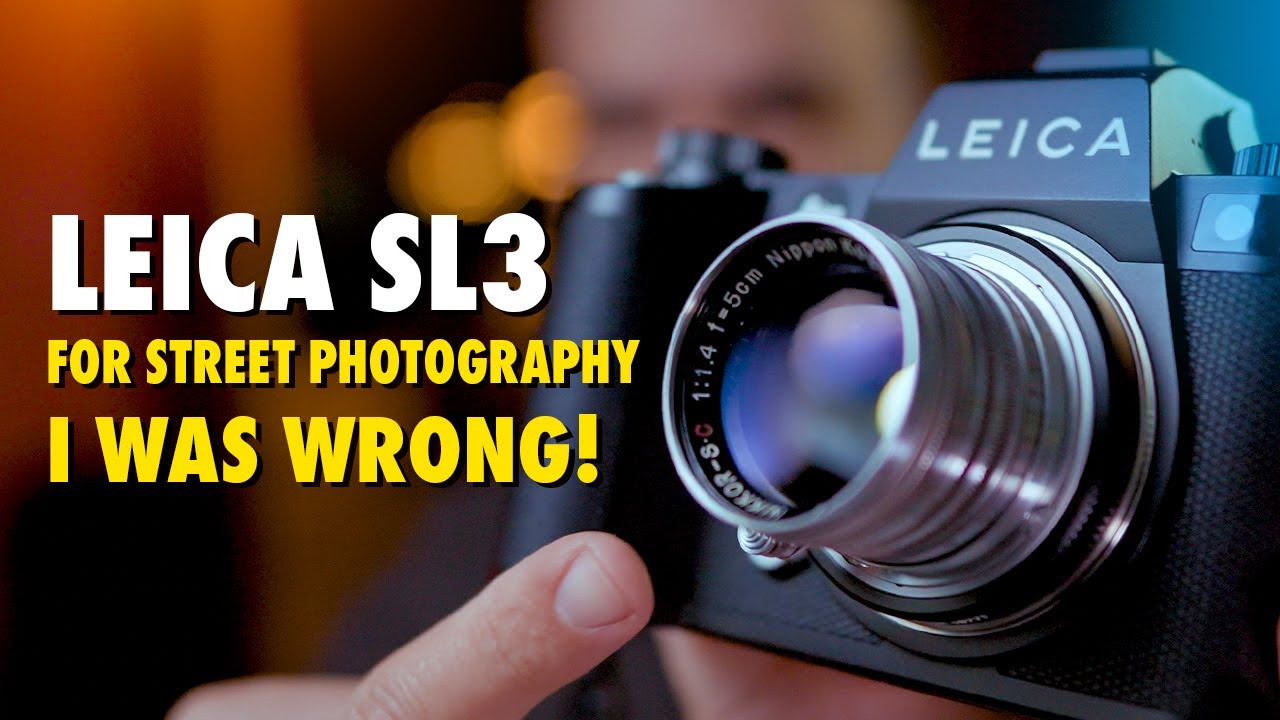 Leica SL3 for Street Photography & The Magic of This Lens!