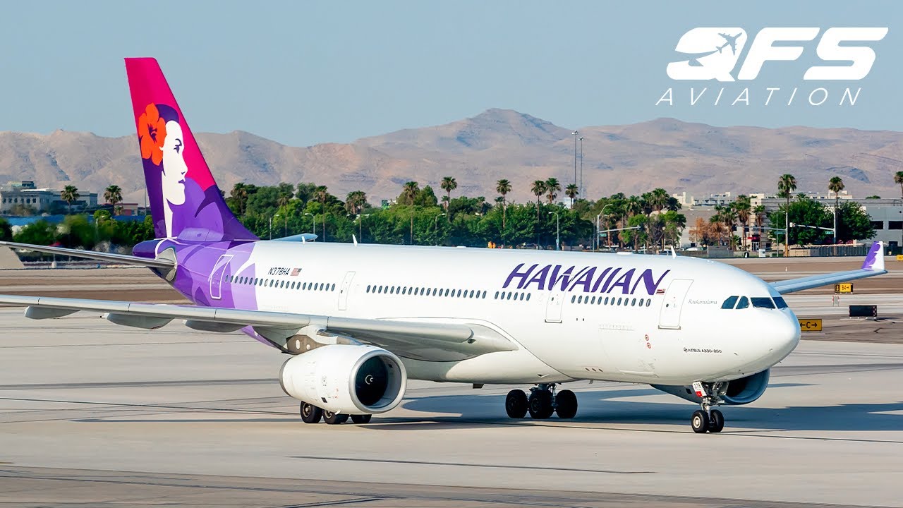 Hawaiian Airlines - A330 200 - Первый класс - Лас-Вегас (LAS) – Гонолулу (HNL) | ОТЧЕТ О ПОЕЗДЕ