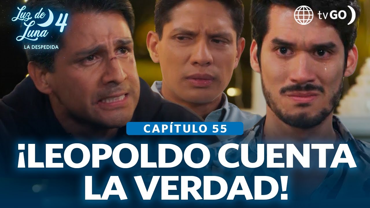 Luz de Luna 4:  Leopoldo decide contarle a Gabriel cómo Claudio acabó con Rubén (Capítulo n° 55)