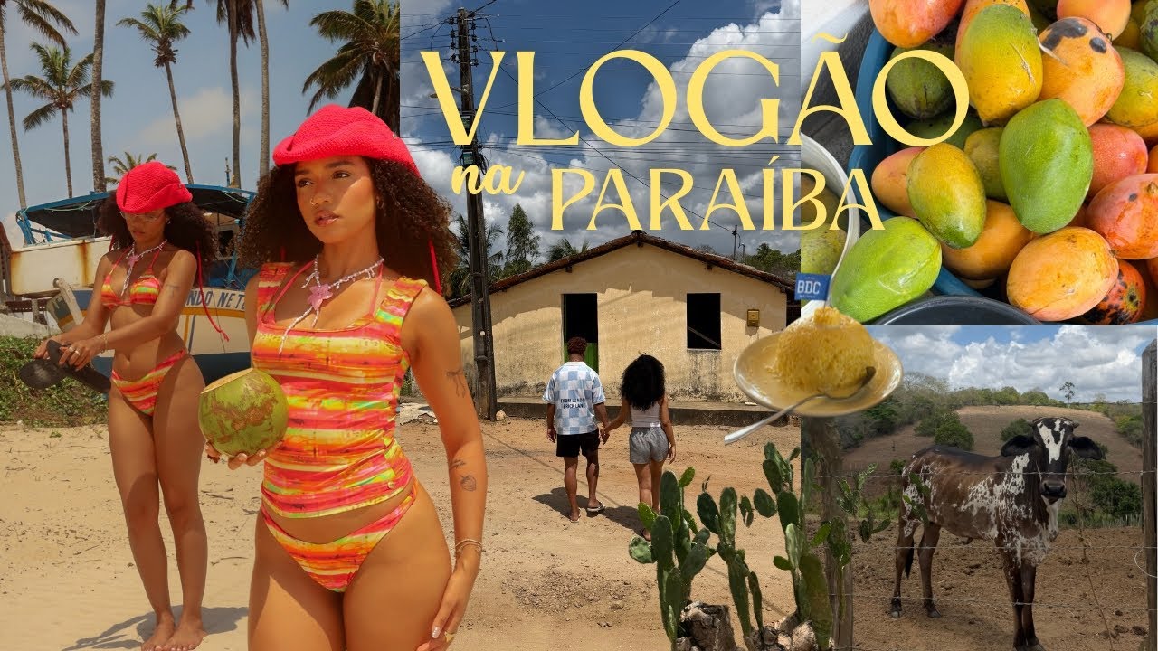 Uma semana comigo | férias de verão na Paraíba visitando a família ☀️🐄🥭