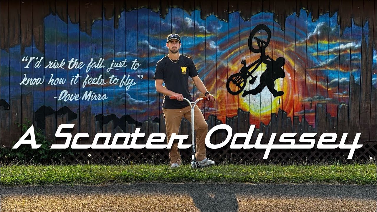 Flippin' Evan Cross-Country Video part || The Scooter Odyssey