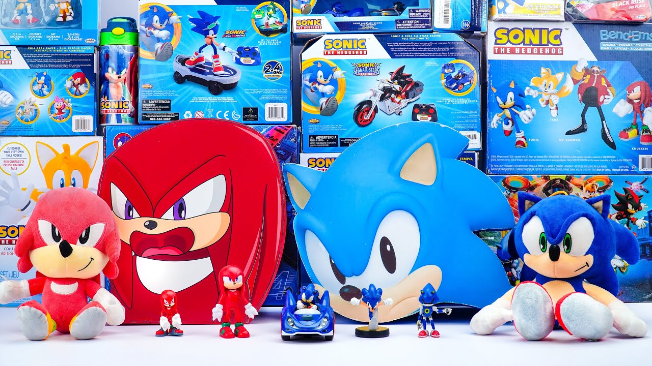 Sonic the Hedgehog Mystery Box collection unboxing 🌀 Sonic, Knuckles