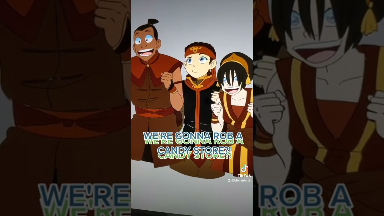 Season 3 was wild #atla #avatarthelastairbender #aang #katara #sokka #toph #funny