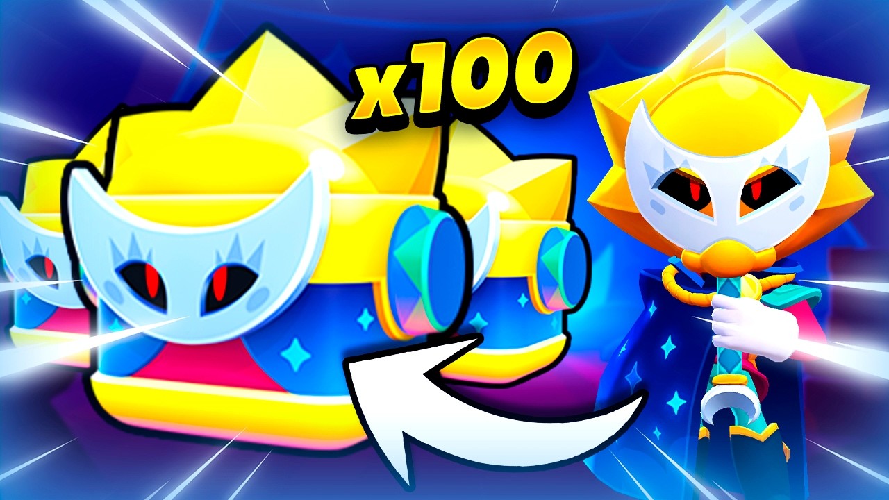 ⭐ ОТКРЫЛА 100 ЯЩИКОВ СИРИУСА В БРАВЛ СТАРС | КЛЕО BRAWL STARS