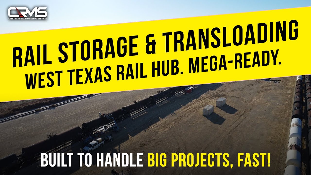 Rail Service Texas: Full-Service Rail Logistics by CRMS Sweetwater