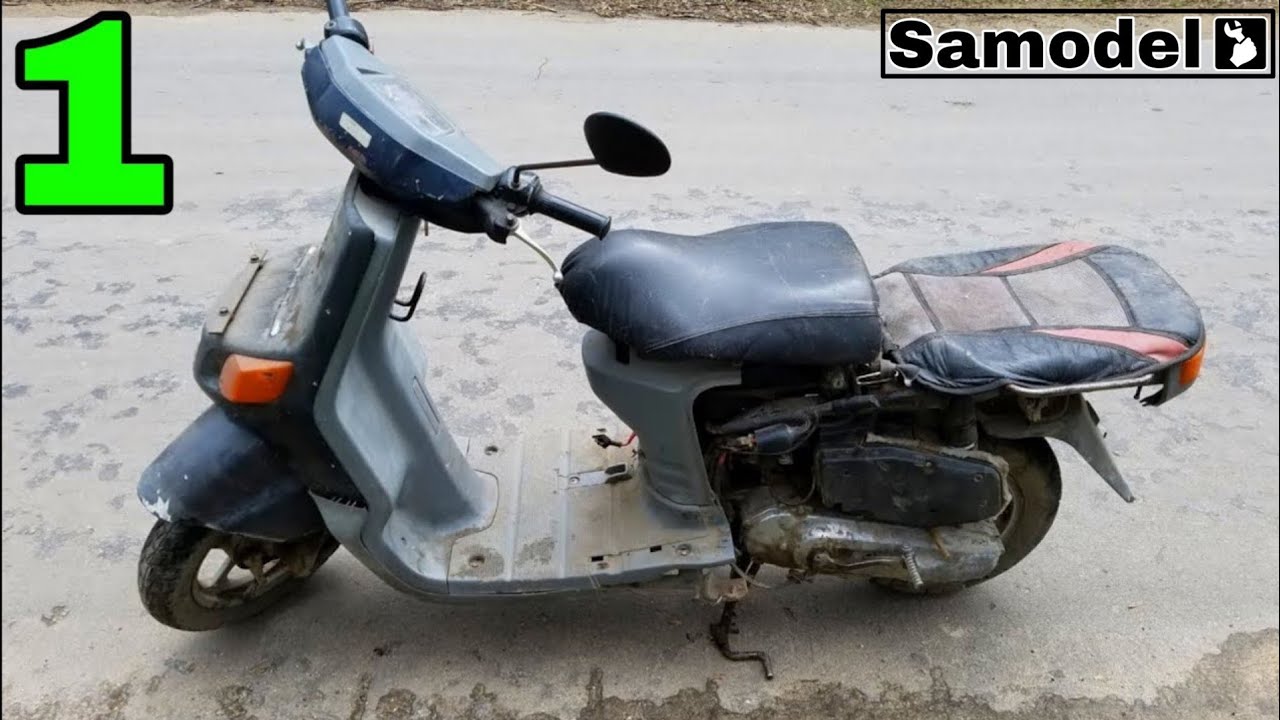 Yamaha Gear не едет больше 40км/час - часть 1