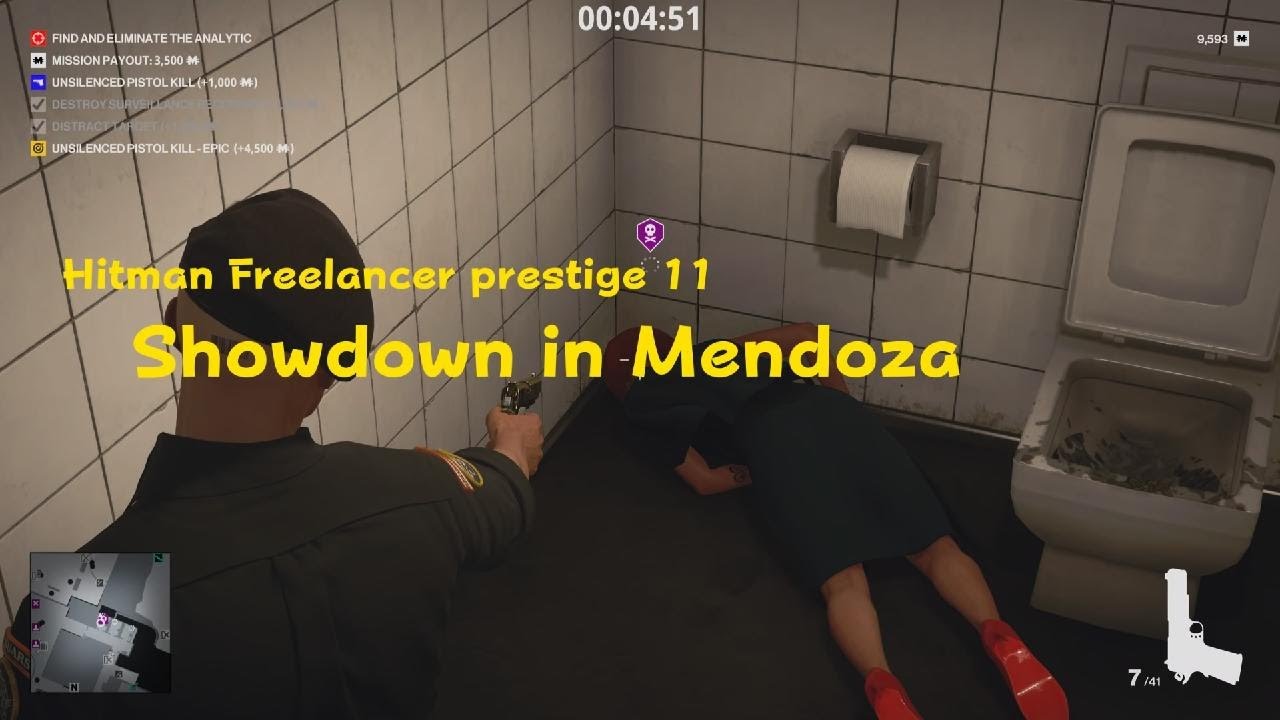 HITMAN Freelancer prestige 11 Showdown in Mendoza