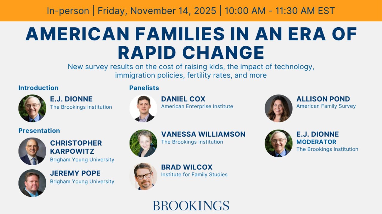 American families in an era of rapid change