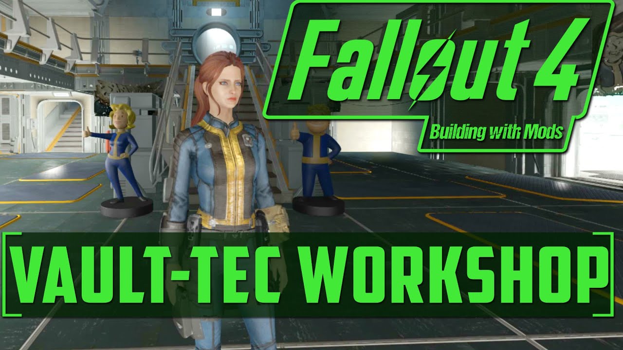 Убежище 88 — Строительство с модами — Мастерская Vault-Tec — Fallout 4