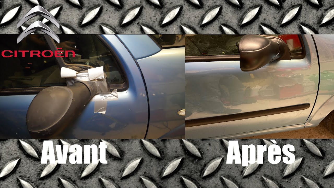 Changement de rétroviseur Citroën C3