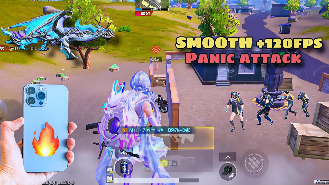 iPhone 13 Pro Smooth + 120fps Gameplay 🔥/ Clutches Panic Attack 🙈Test 2026 In PUBG ! 