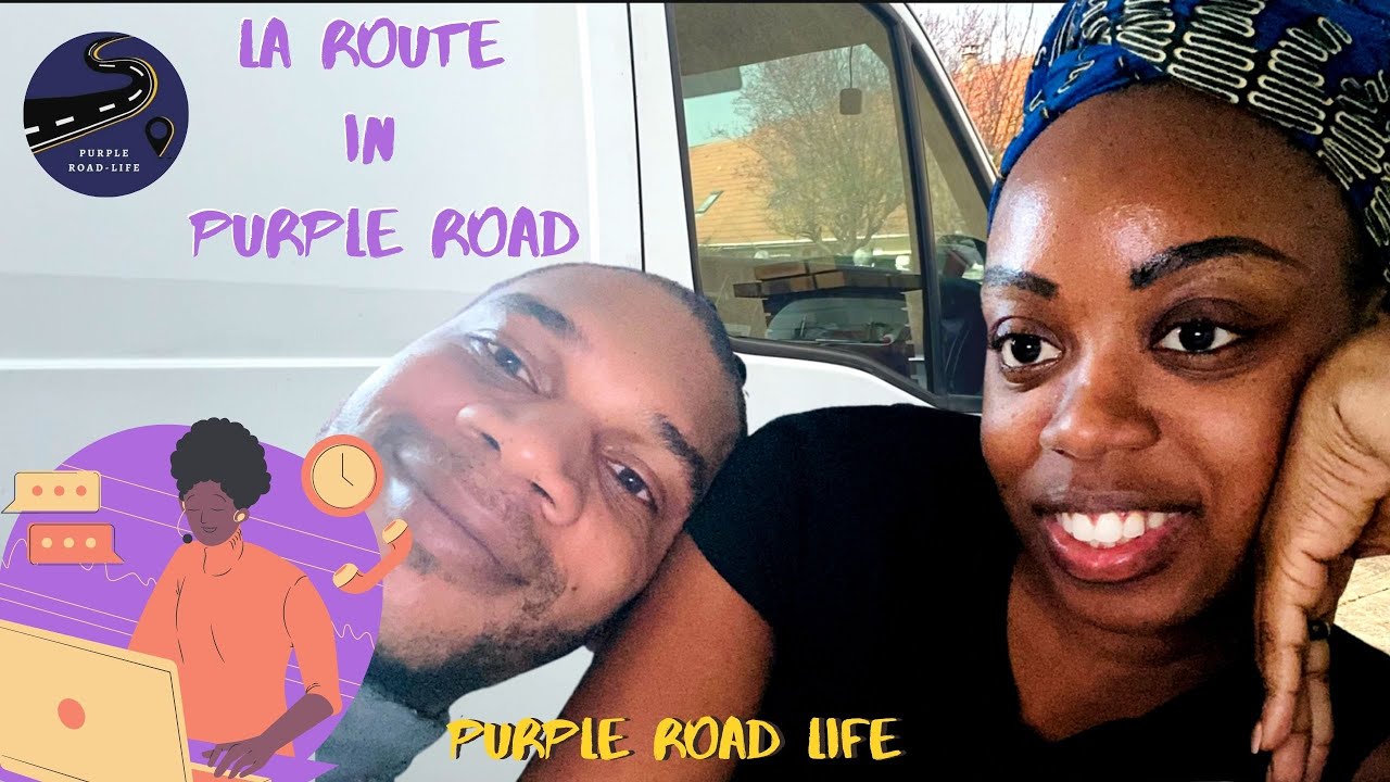 Route-in de purple road life