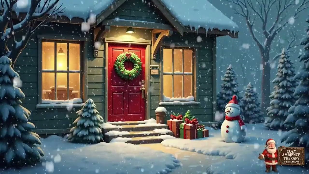 Relaxing Winter Snow ❄️ Relaxing Ambience, Dream Snow World